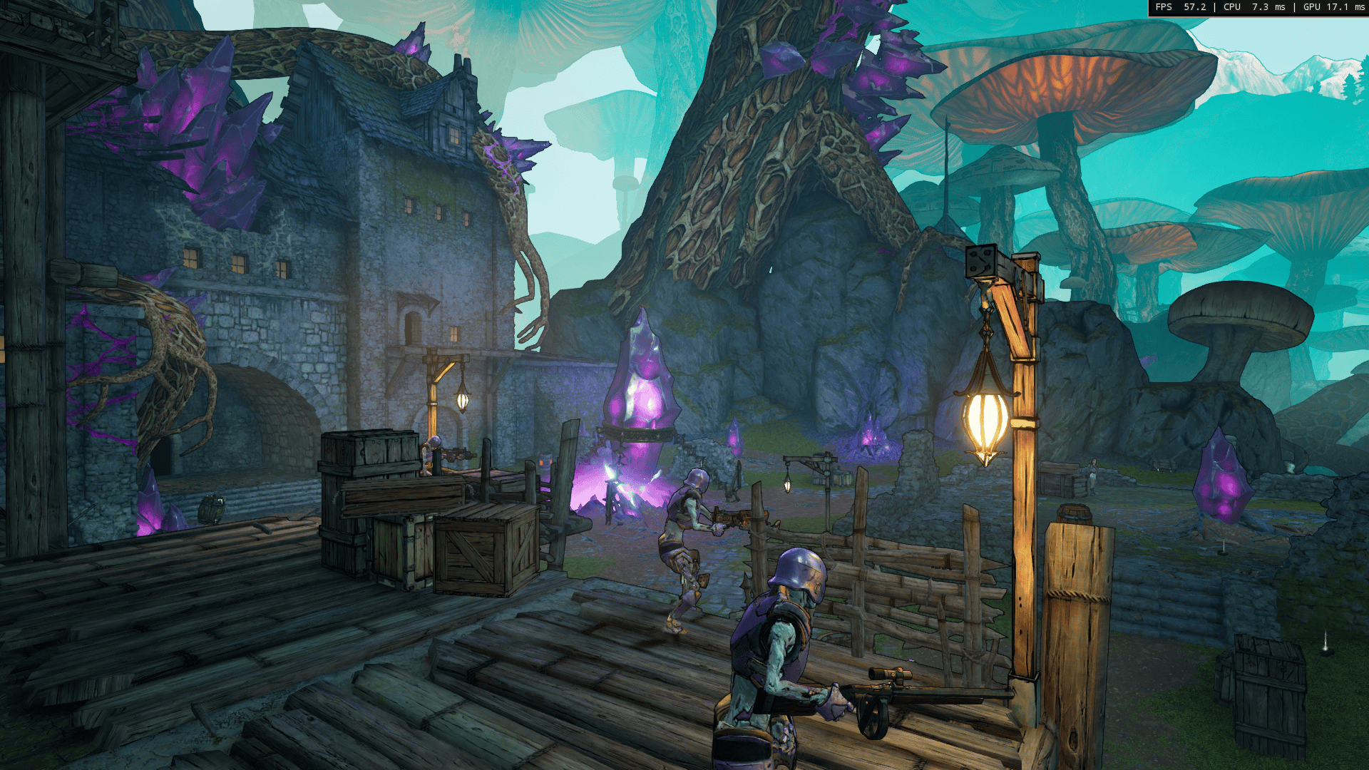 Game in action